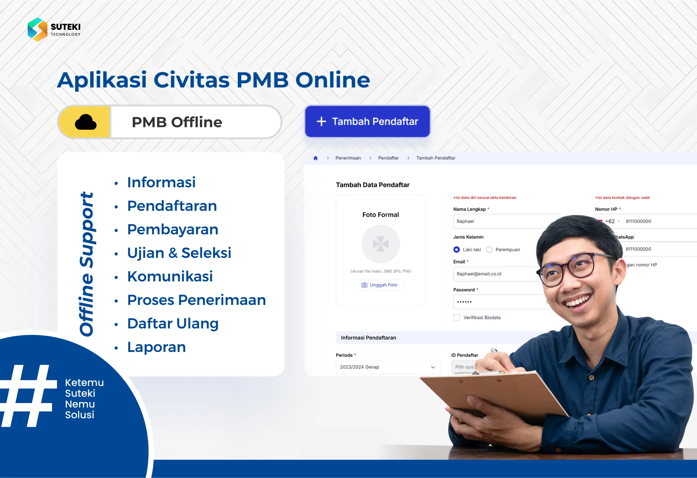 aplikasi civitas pmb online mendukung pelaksanaan pmb offline