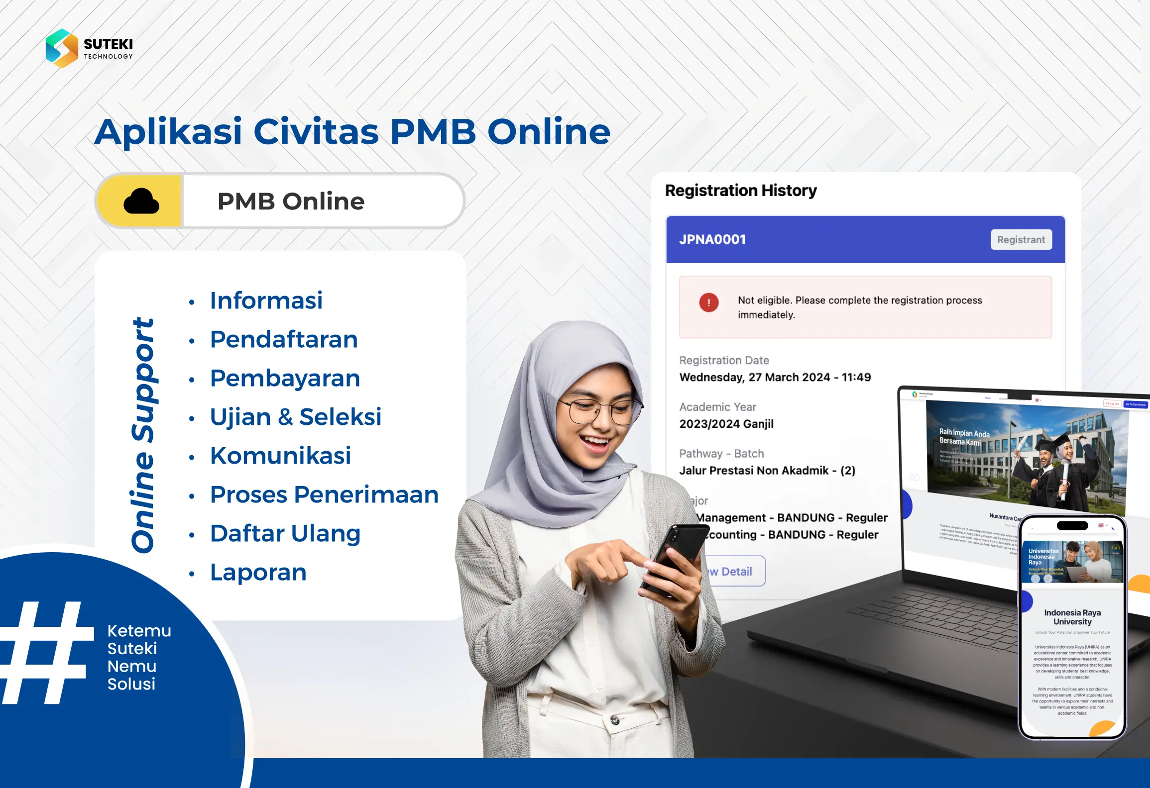 aplikasi civitas pmb online mendukung pelaksanaan pmb online