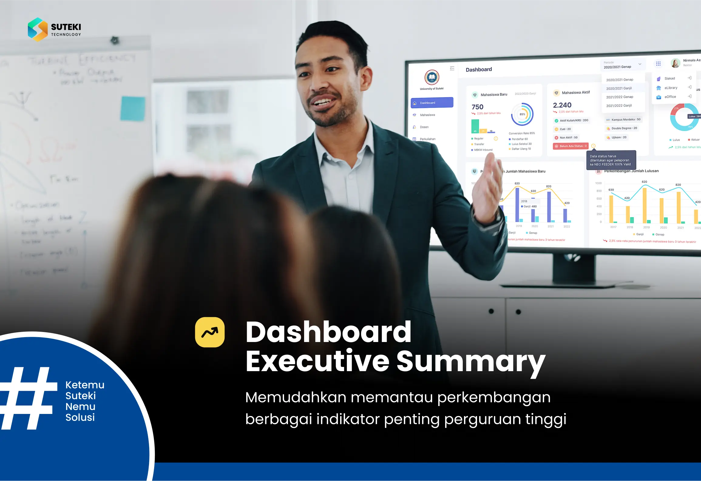 dashboard executive siakad 4.0 untuk jajaran pimpinan perguruan tinggi