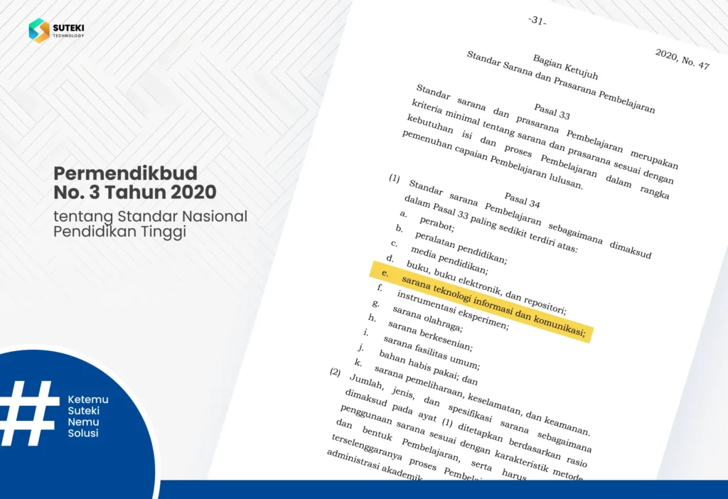 E-Learning dalam Standar Nasional Pendidikan Tinggi