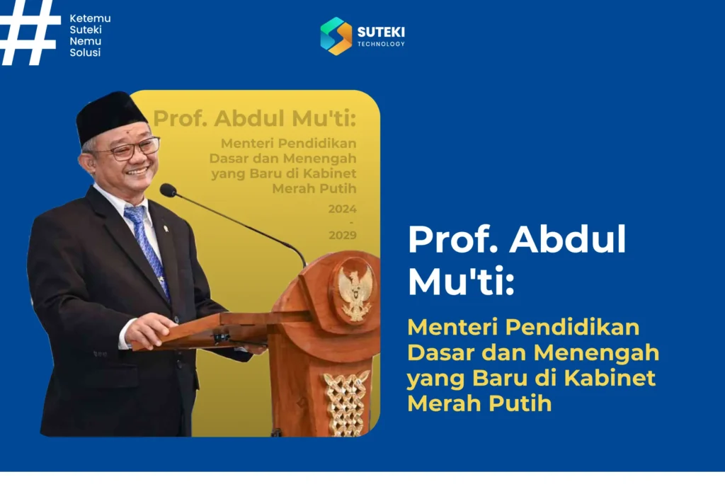 Prof. Abdul Mu'ti Menteri Pendidikan Dasar dan Menengah yang Baru
