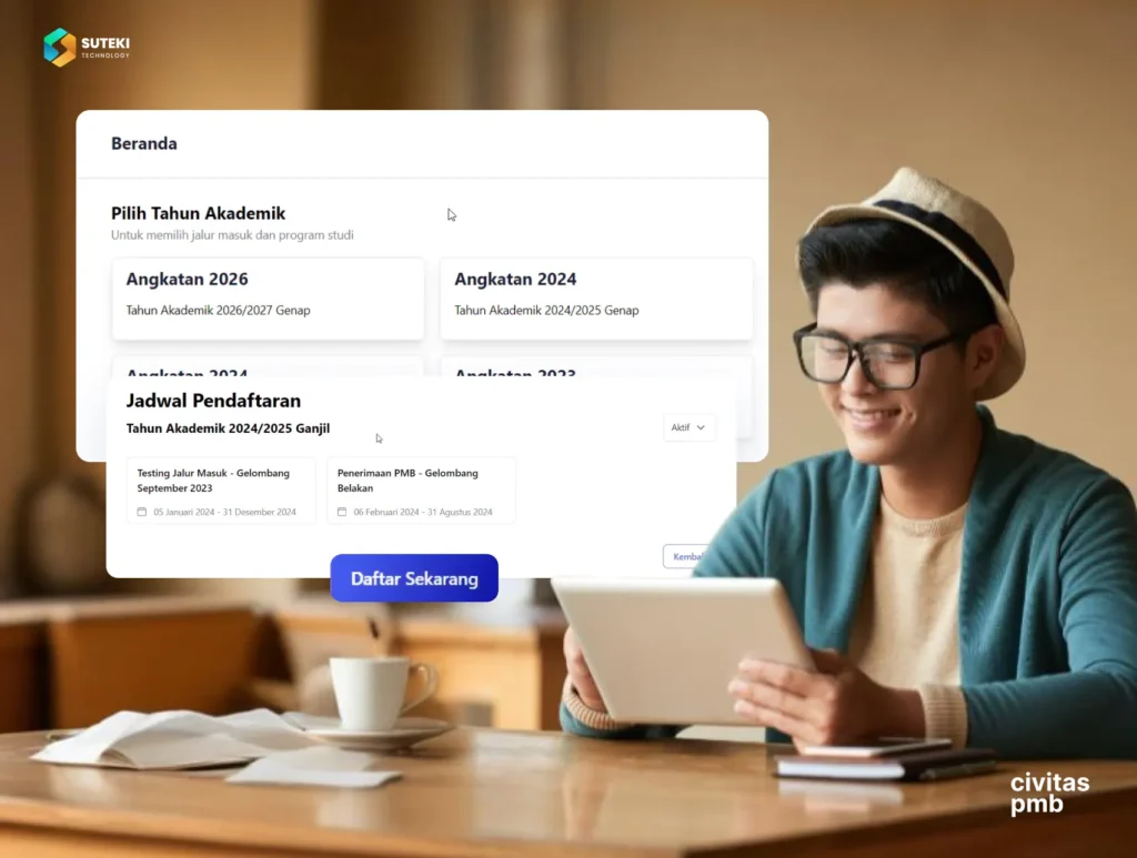 aplikasi pmb perguruan tinggi suteki technology