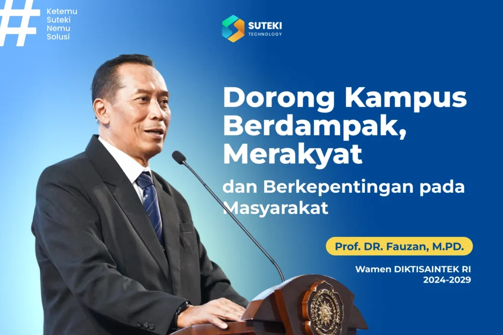 wamen fauzan dorong kampus berdampak merakyat dan berorientasi pada kepentingan masyarakat