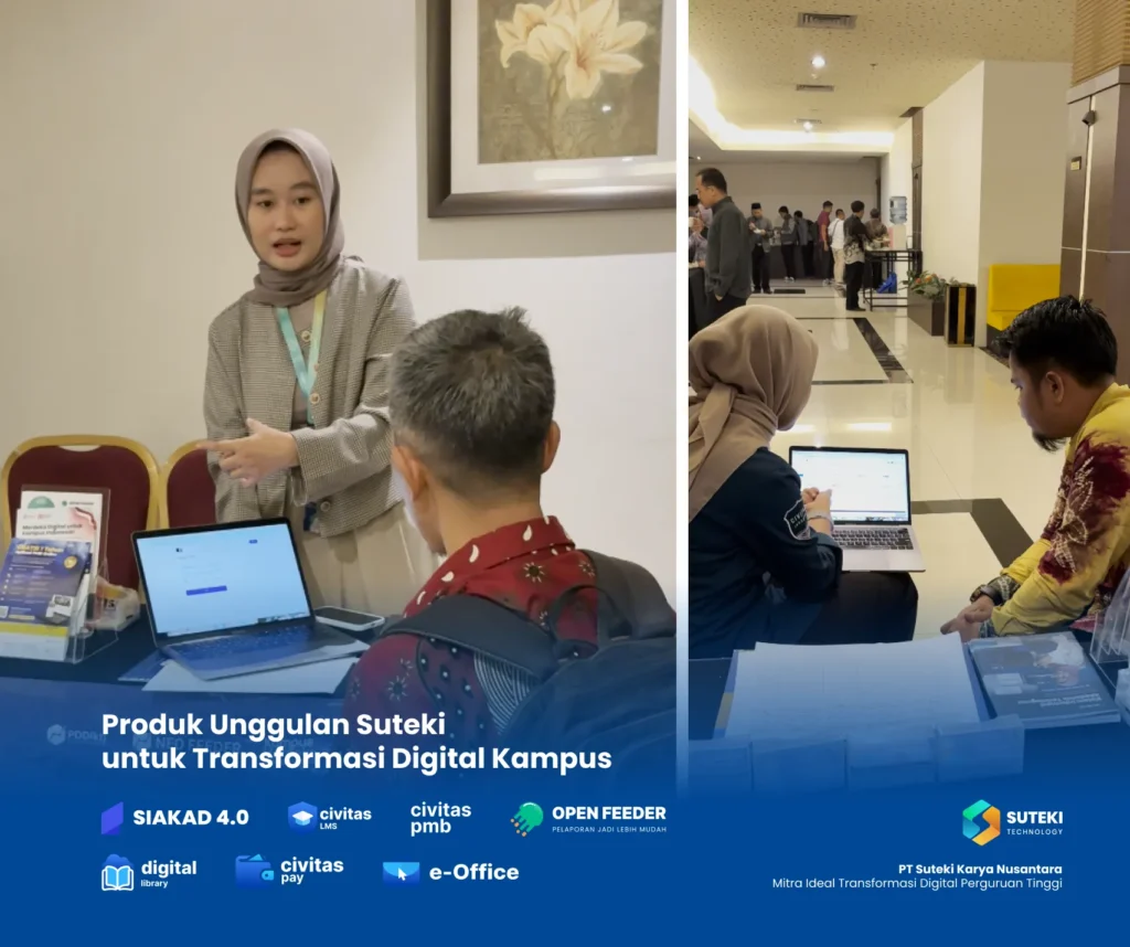 Suteki Technology berpartisipasi dalam mendukung perguruan tinggi di era digitalisasi pengelolaan data