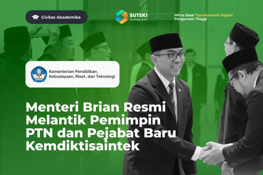 Menteri Brian Resmi Melantik Pemimpin PTN dan Pejabat Baru Kemdiktisaintek