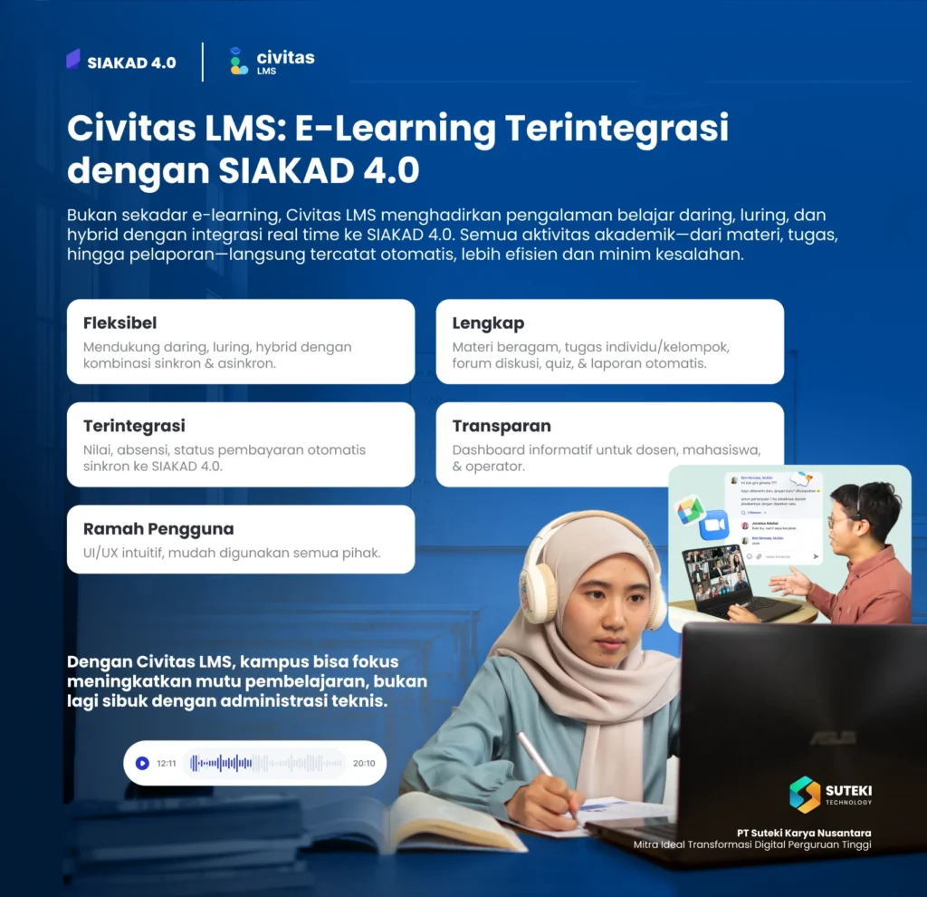 Vendor LMS Kampus: E-Learning Kampus dengan Fitur Lengkap & Integrasi SIAKAD