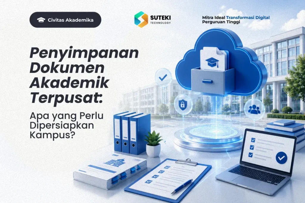 Persiapan penyimpanan dokumen akademik terpusat di perguruan tinggi